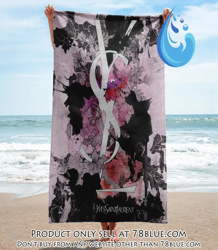 Yves saint laurent beach towel luxury brand hot trending summer  bt00301 78b0954455
